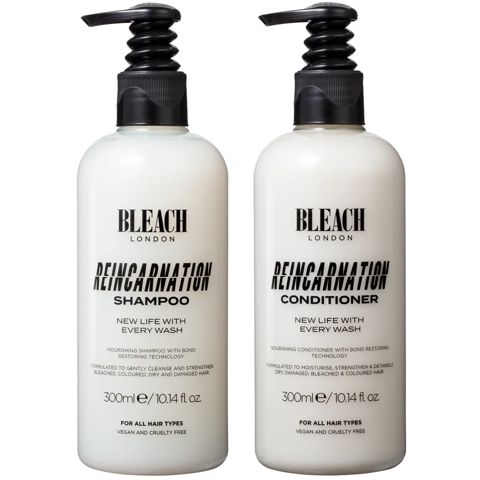 Bleach Reincarnation Shampoo and Conditioner 300ml Bundle Immagine 1