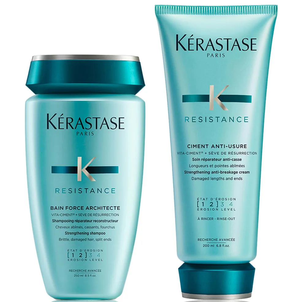 Kérastase Resistance Strengthening Duo For Fine To Medium Hair Immagine 1