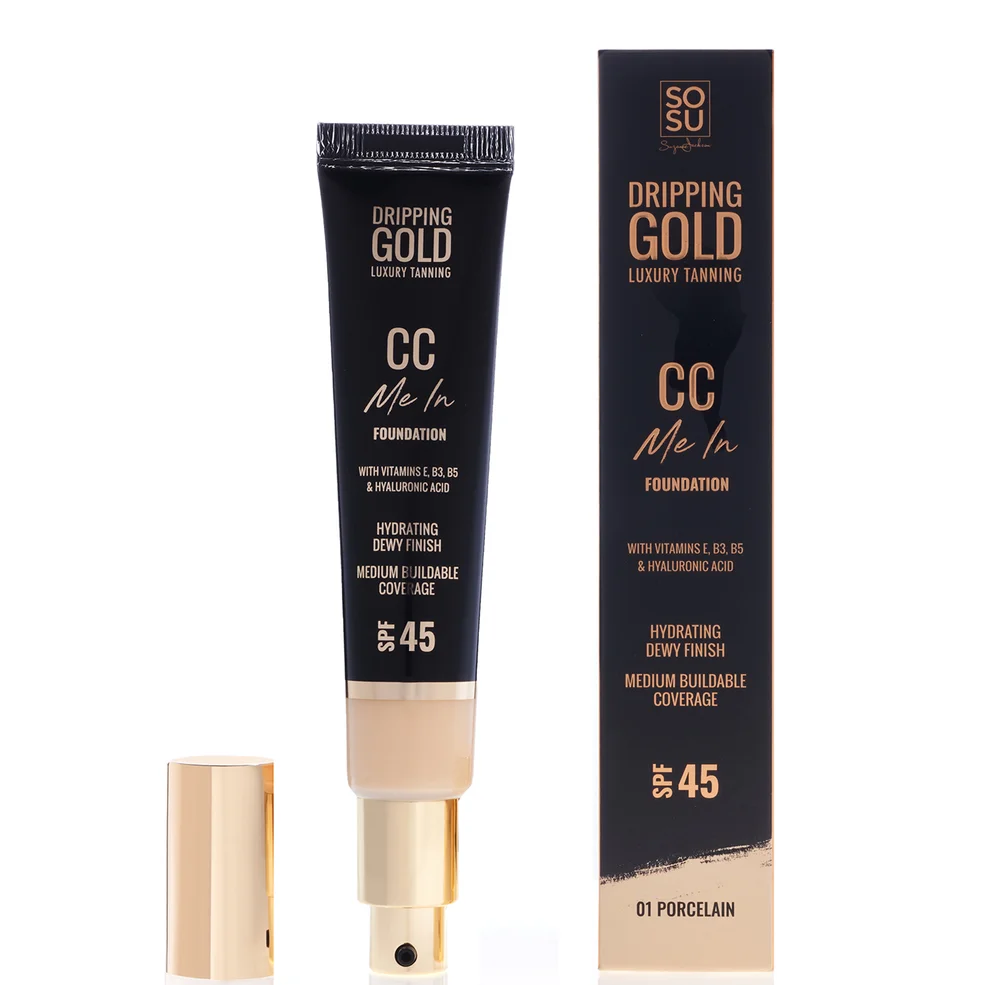 Dripping Gold CC Cream SPF 52g (Various Shades) Immagine 1