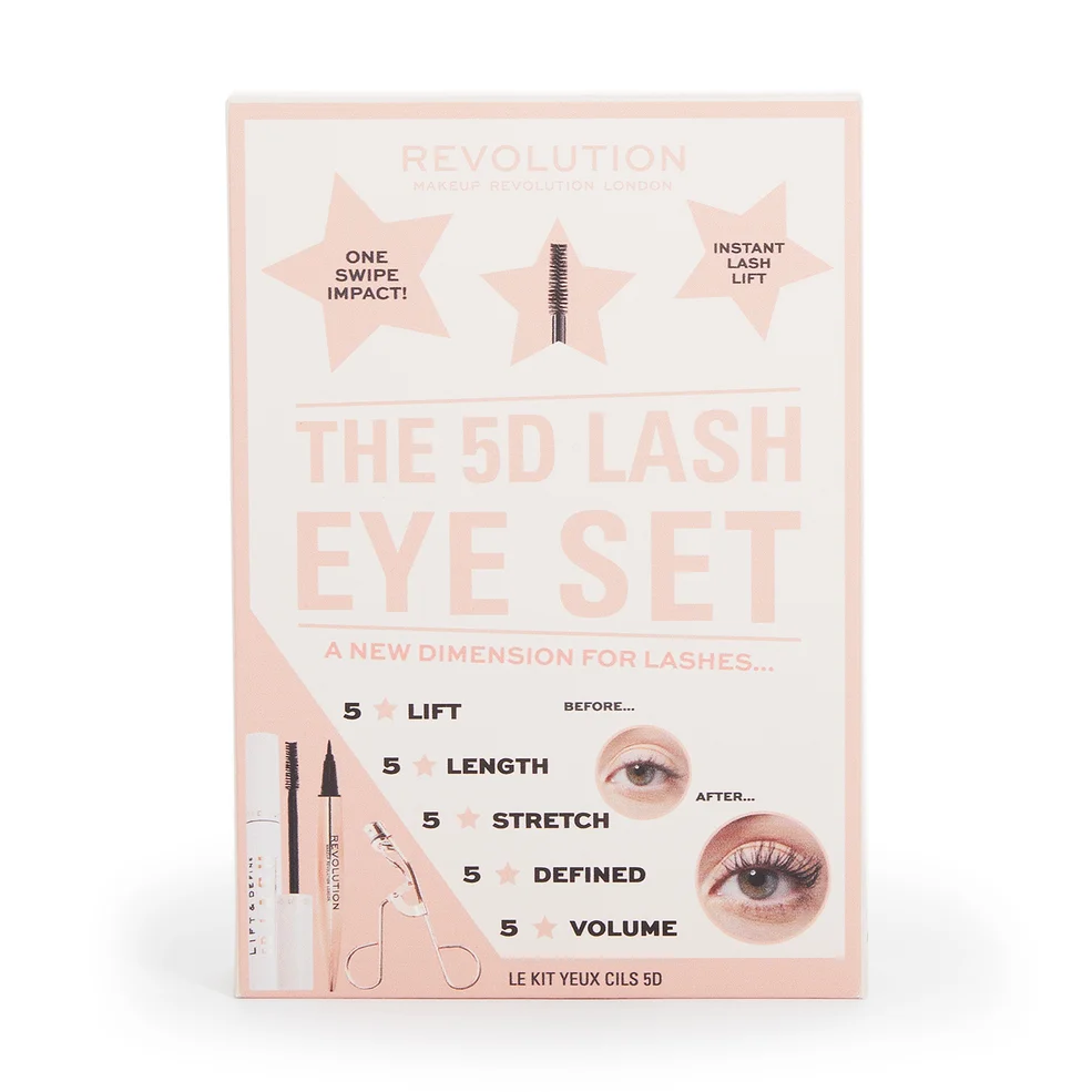 Makeup Revolution 5D Lash Eye Set Immagine 1