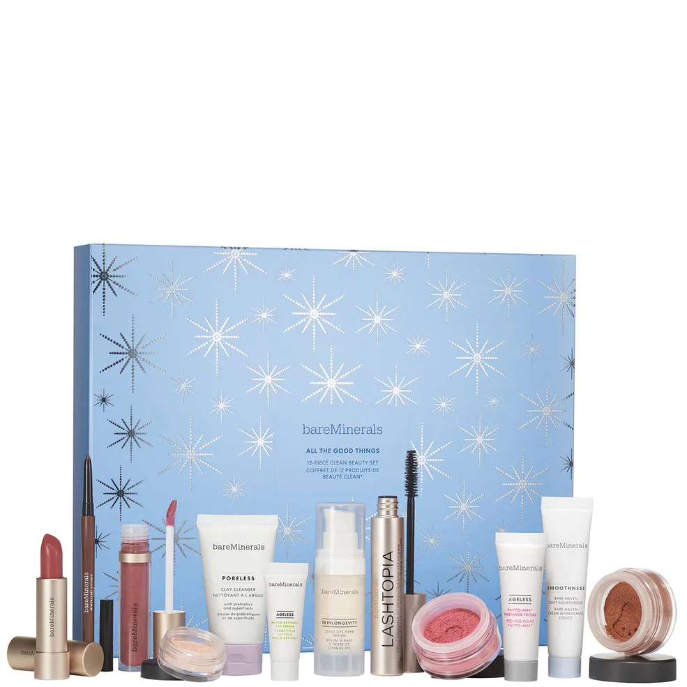 bareMinerals All The Good Things Exclusive 12-Piece Skincare and Makeup Set Immagine 1