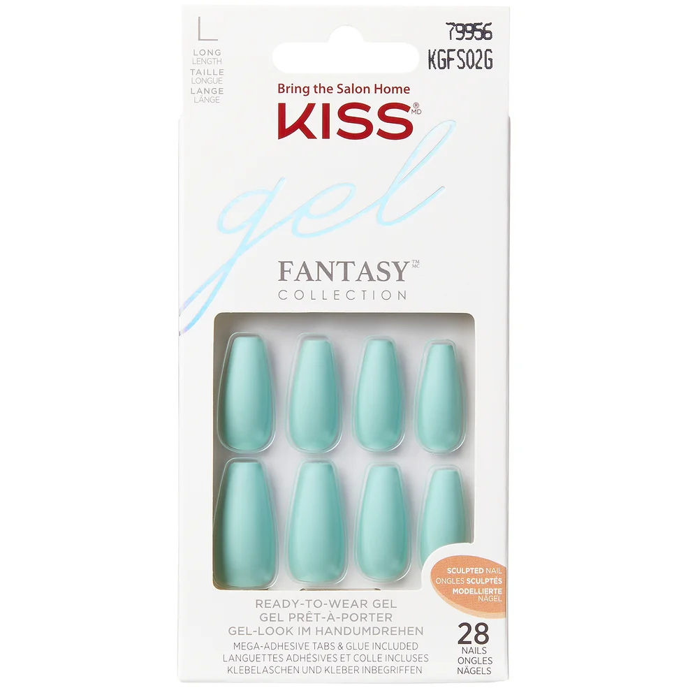 KISS Gel unghie scolpite Fantasy (varie tonalità) - Tonalità:#aae1de||Back It Up Immagine 1