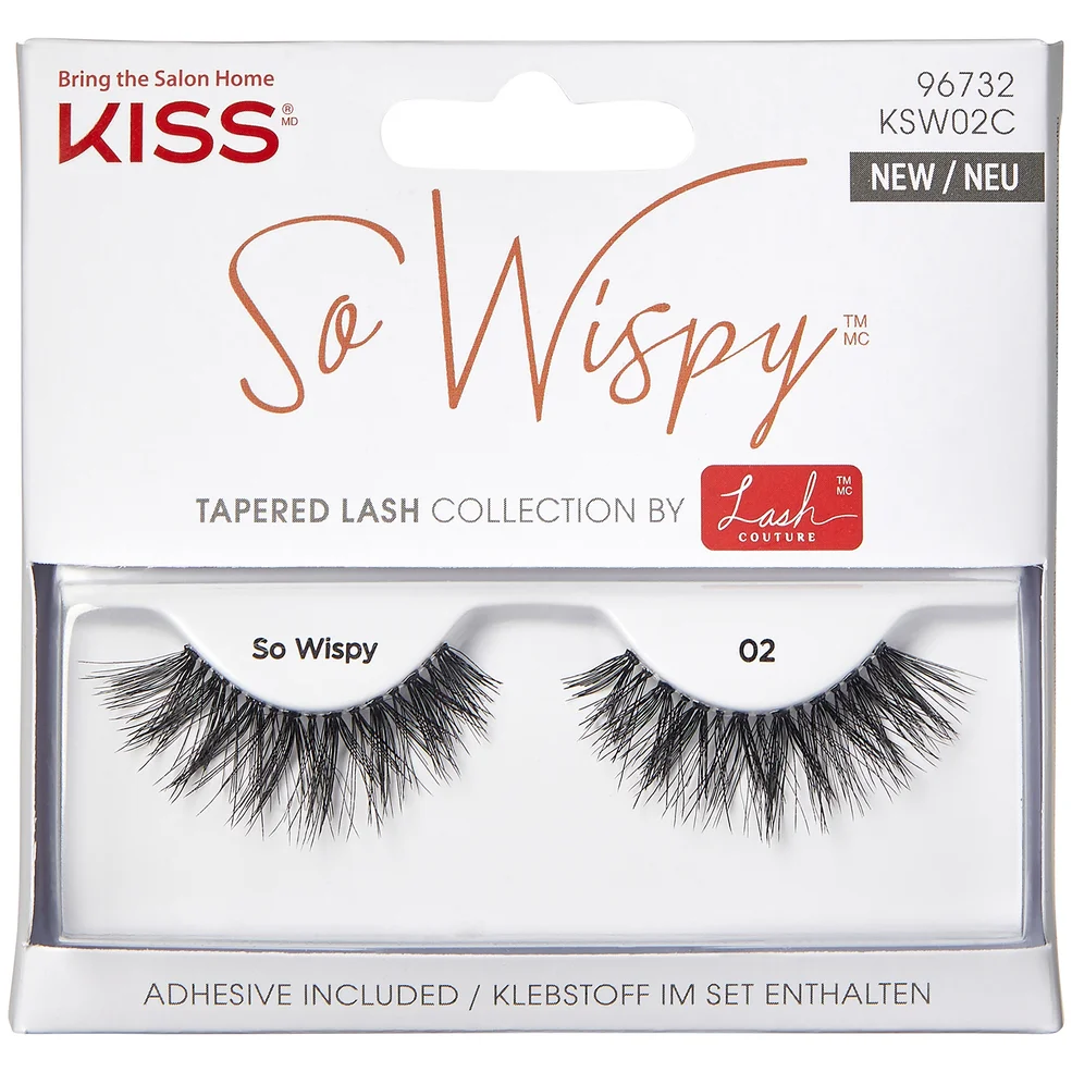 KISS So Wispy Lash ciuffetti ciglia (varie opzioni) - Opzione:02 Immagine 1