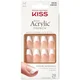 KISS Salon Kit per unghie acriliche - Je T'aime