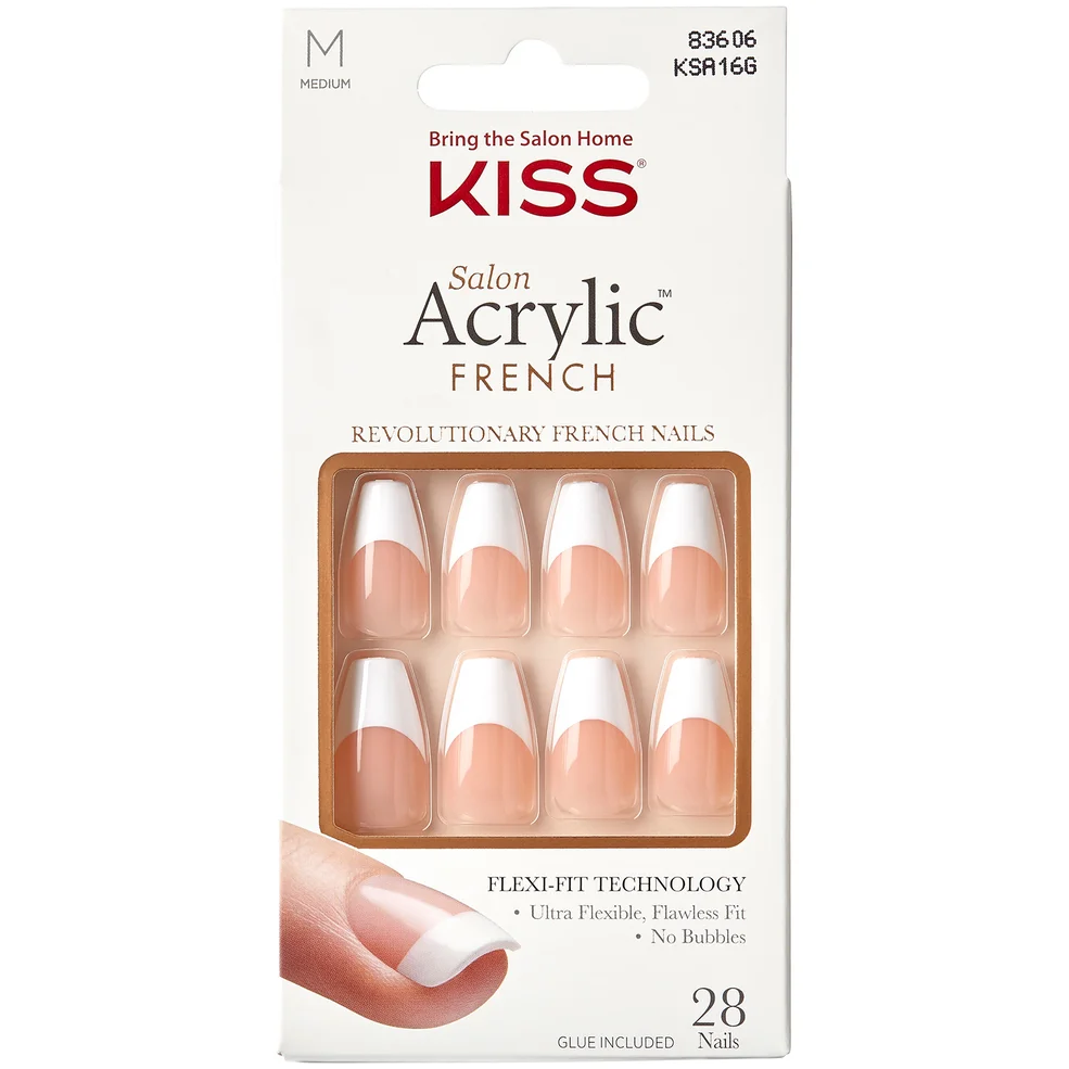 KISS Salon Kit per unghie acriliche - Je T'aime Immagine 1