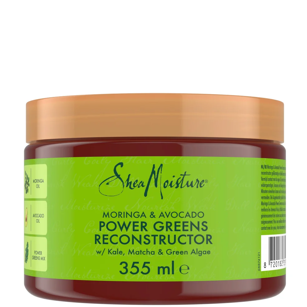 SheaMoisture Moringa and Avocado maschera ricostituente 355 ml Immagine 1