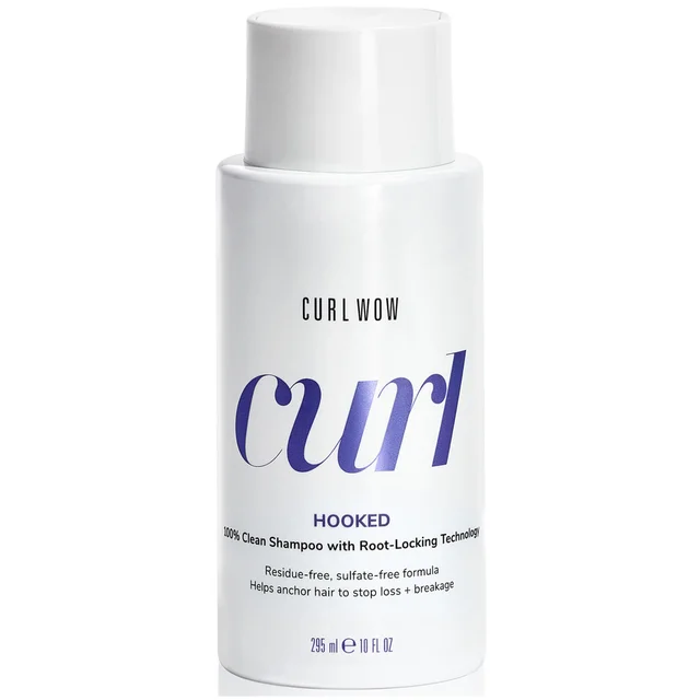 Color Wow Curl Wow HOOKED 100% Shampoo Detergente per Capelli Ricci con Tecnologia per la chiusura delle Cuticole 295 ml