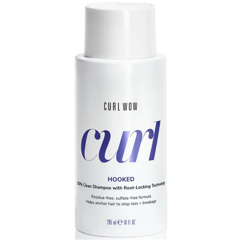 Color Wow Curl Wow HOOKED 100% Shampoo Detergente per Capelli Ricci con Tecnologia per la chiusura delle Cuticole 295 ml Immagine 1