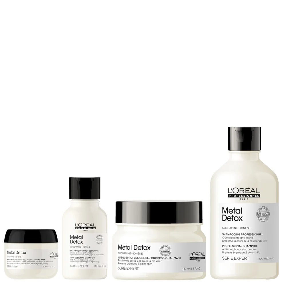 L'Oreal Professionel Metal Detox Shampoo and Masque Bundle Immagine 1