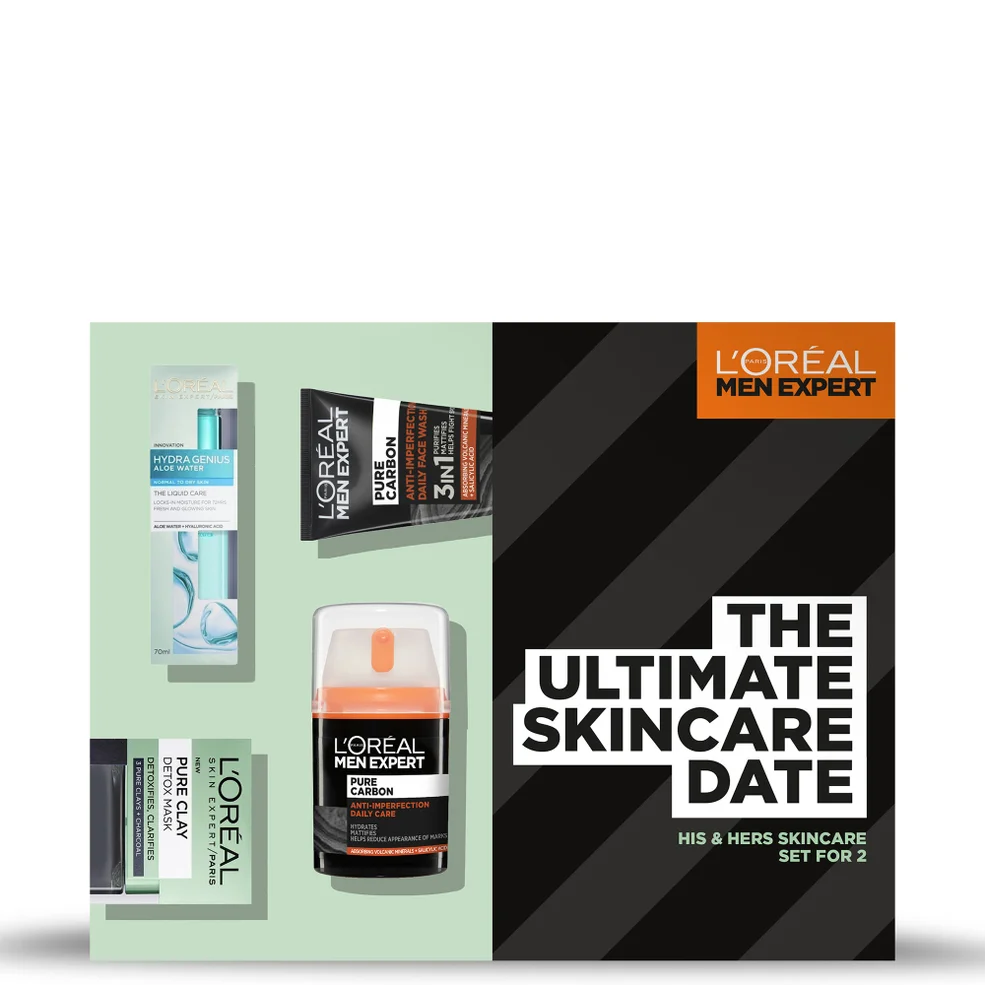 L'Oréal Men Expert and L'Oréal Paris The Ultimate Skincare Date Gift Set Immagine 1