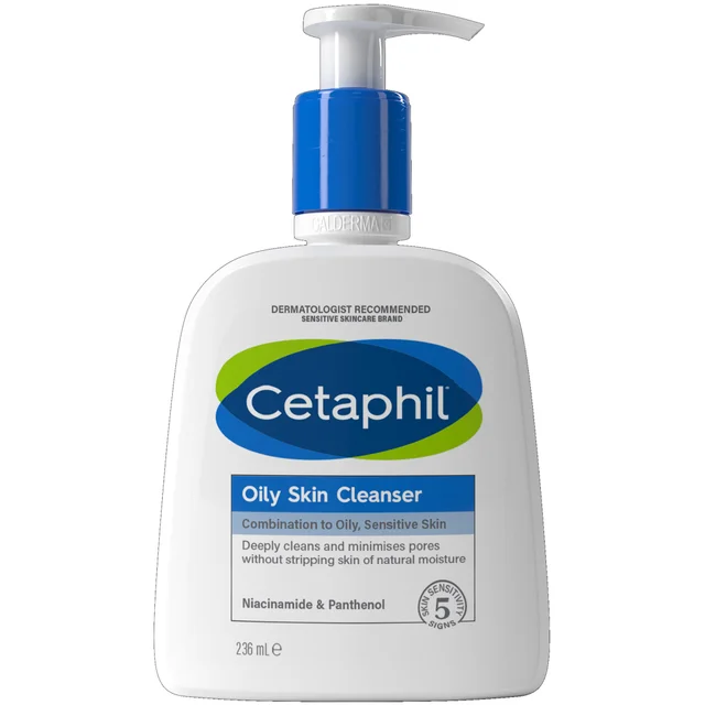Cetaphil Detergente per Pelle Grassa 236 ml