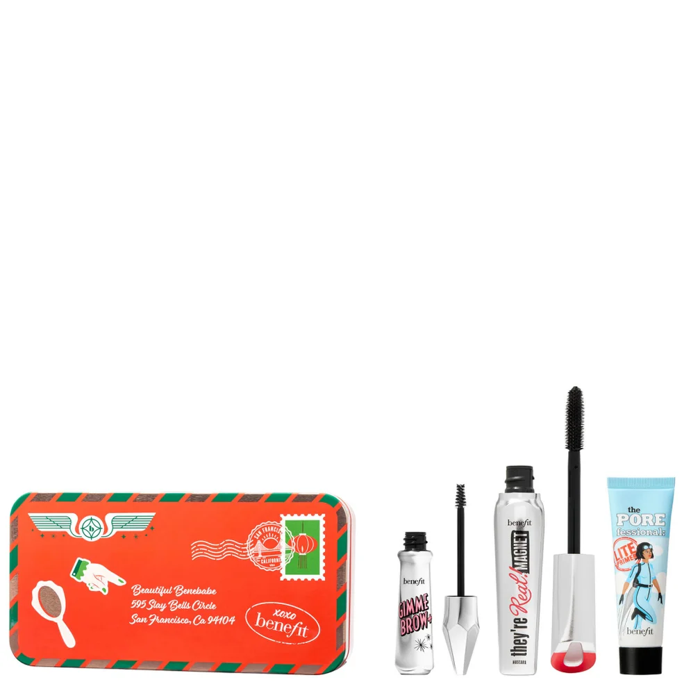 benefit Stamp of Beauty Eyebrow Gel, Mascara and Primer Gift Set Immagine 1
