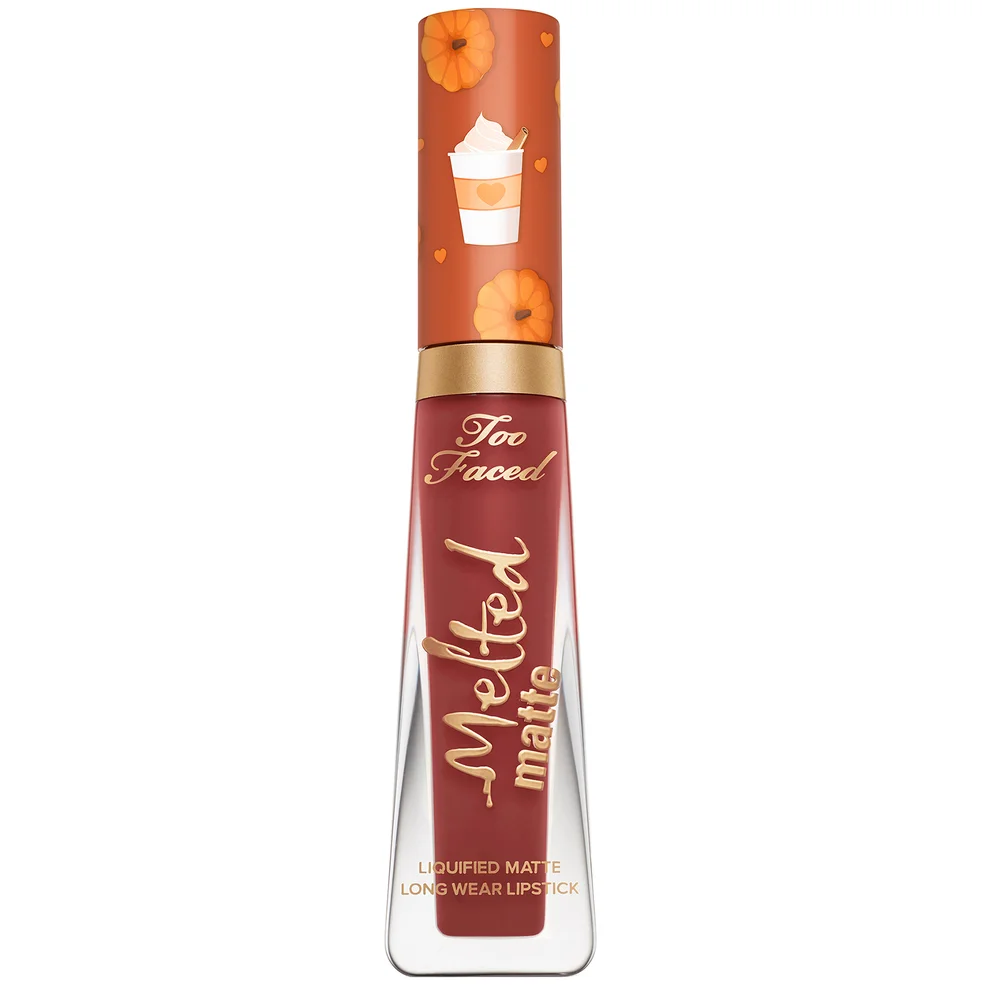 Too Faced Limited Edition Melted Matte Liquified Matte Long-Wear Lipstick – Pumpkin Spice Latte  Immagine 1