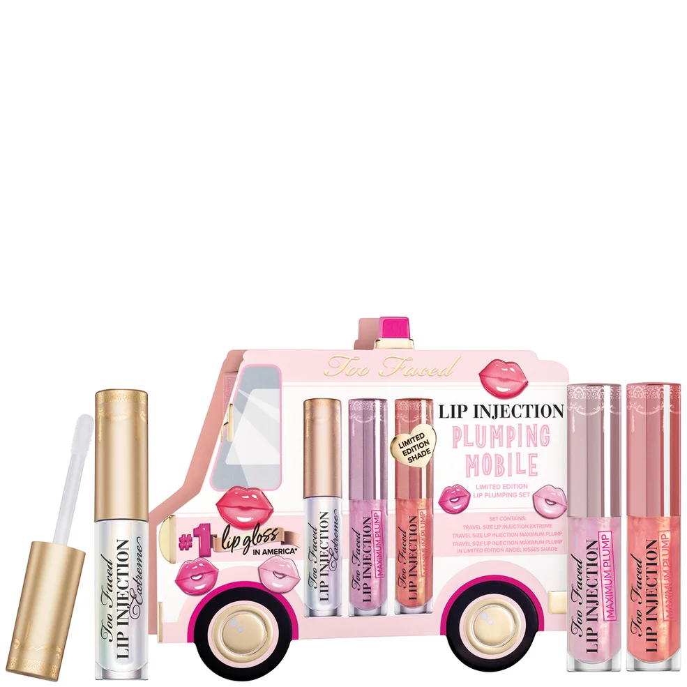 Too Faced Limited Edition Lip Injection Plumping Mobile Lip Plumper Set Immagine 1