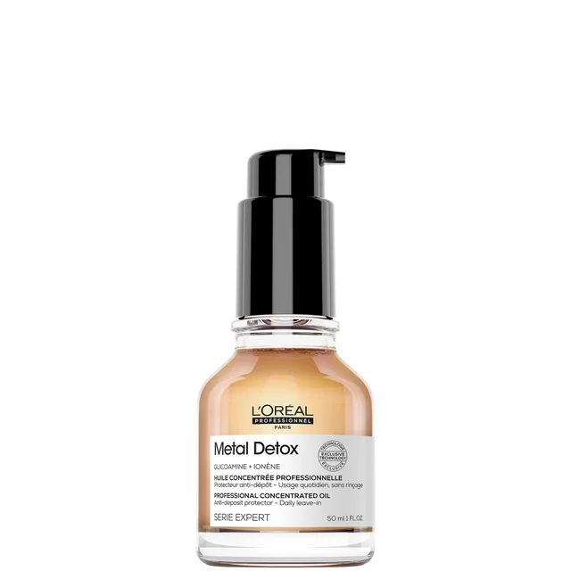L'Oréal Professionnel Metal Detox olio per capelli concentrato protettivo anti-deposito 50 ml