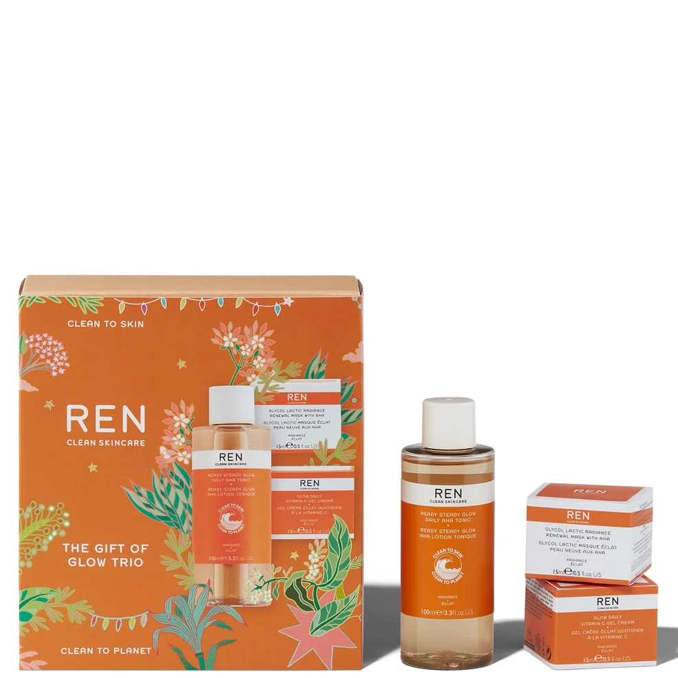 REN Clean Skincare The Gift of Glow Trio Immagine 1