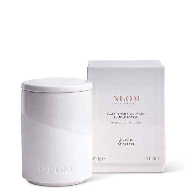 NEOM candela profumata pepe nero e bergamotto 320 g