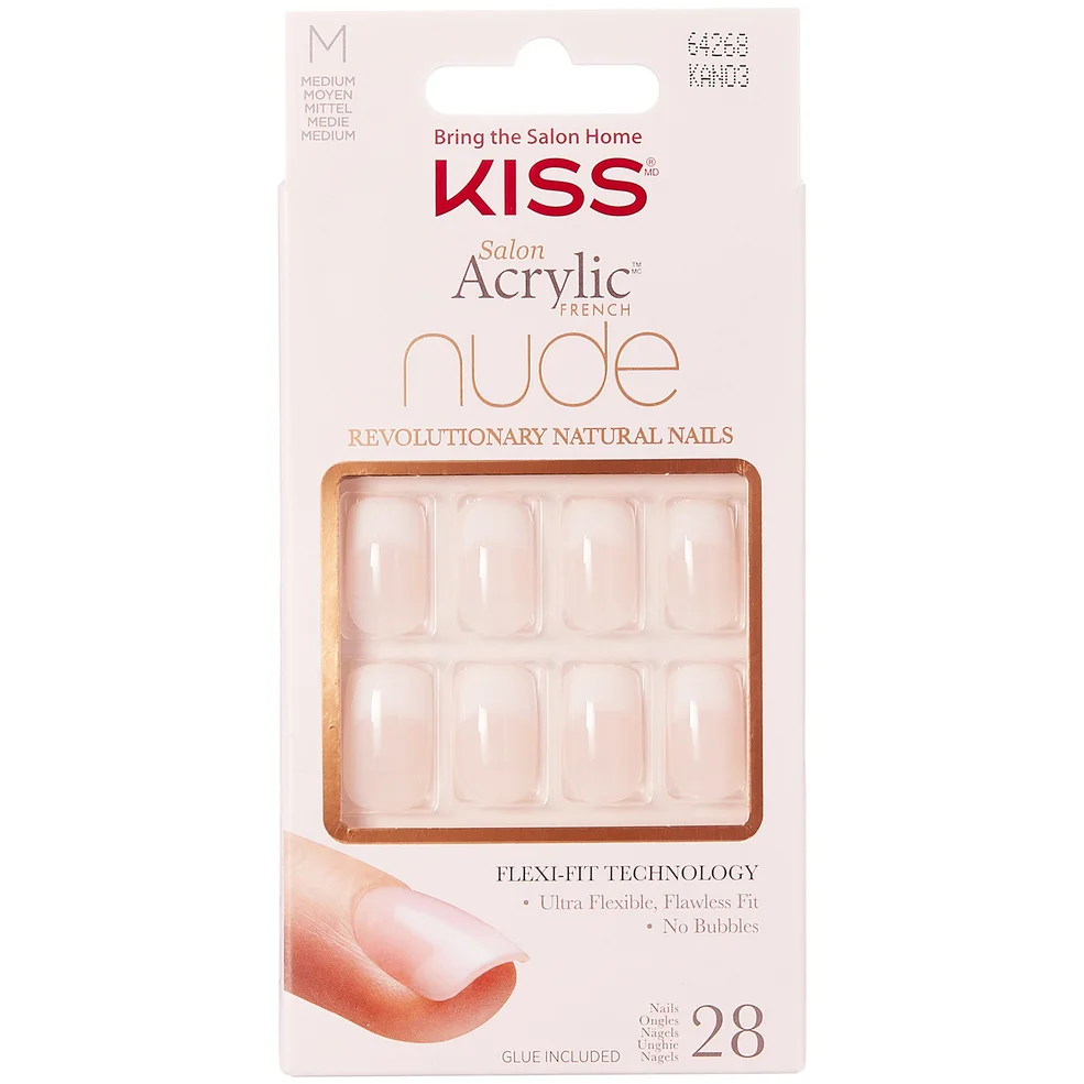 Kiss Salon unghie acriliche nude (varie tonalità) - Tonalità:#f7e7da||Cashmere Immagine 1