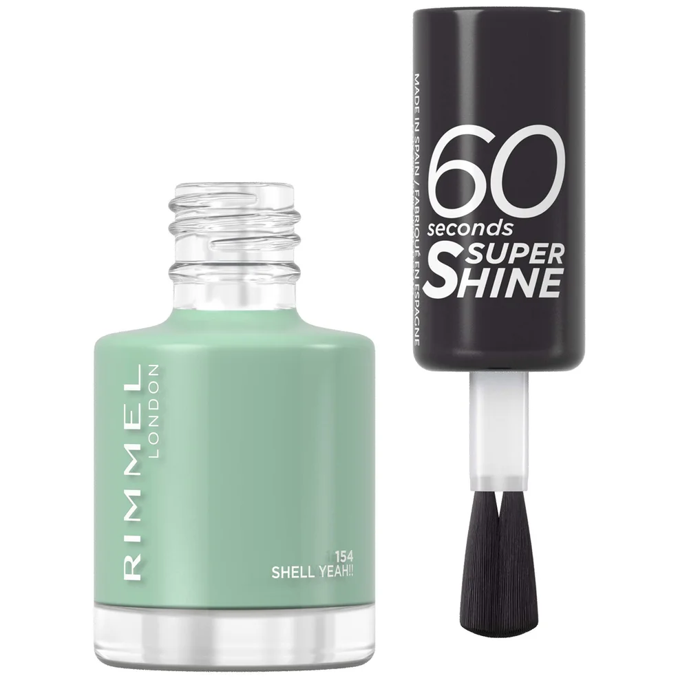 Rimmel London 60 Sec Nail Polish Lacquer 8ml (Various Shades) Immagine 1