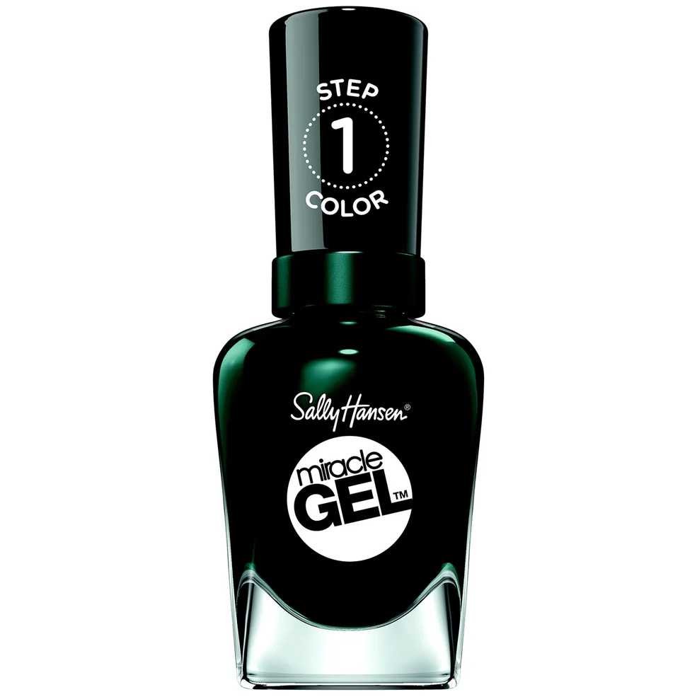 Sally Hansen Miracle Gel Nail Poli Lacquer 15ml - Jealous Immagine 1