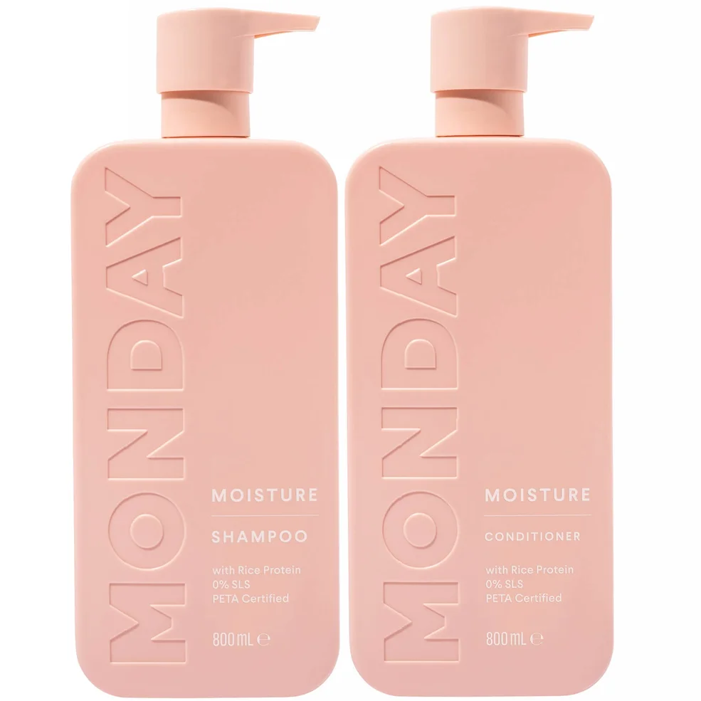 MONDAY Haircare Moisture 800ml Bundle Immagine 1