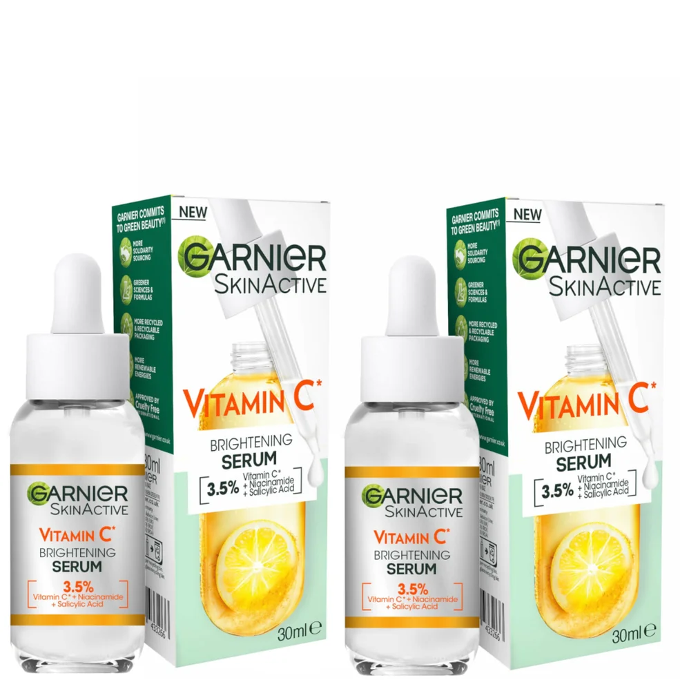 Garnier Vitamin C Brightening and Anti Dark Spot Serum Duo Immagine 1