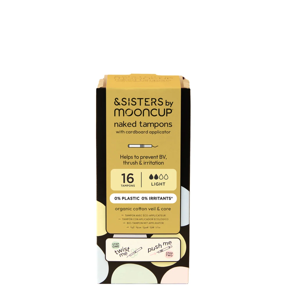 Mooncup Eco-Applicator Tampons - Light (16 pack) Immagine 1