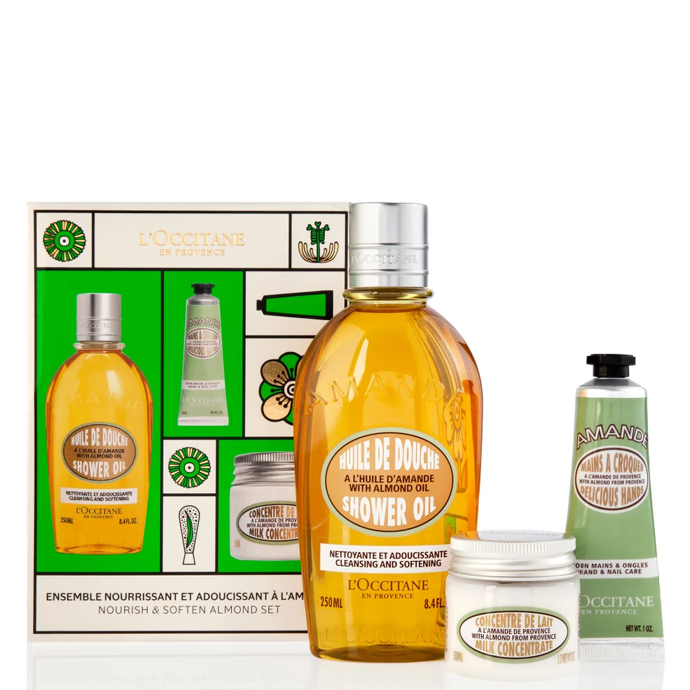 L'Occitane Almond Holiday Collection Body Gift Set Immagine 1