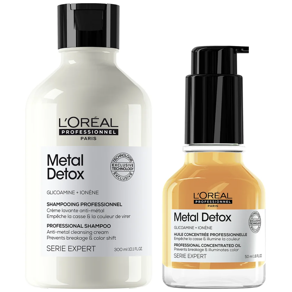 L'Oréal Professionnel Metal Detox Oil and Shampoo Bundle Immagine 1