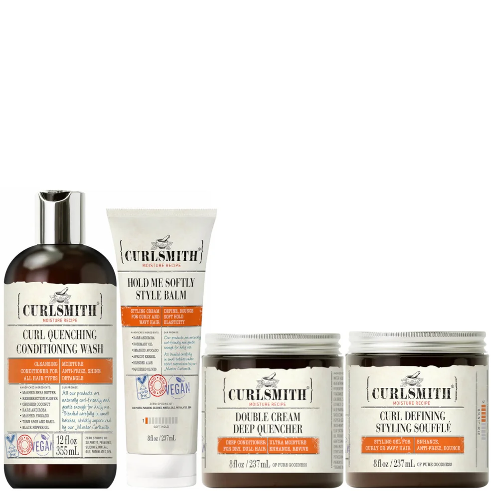 Curlsmith Wash, Treat and Style Bundle Immagine 1
