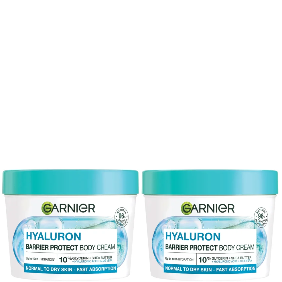 Garnier Body Superfood, Moisturising and Soothing Body Cream, With Aloe Vera and Magnesium, Body Cream for Normal to Dry Skin Duo Immagine 1