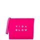 Vida Glow Neoprene Cosmetic Case - Pink