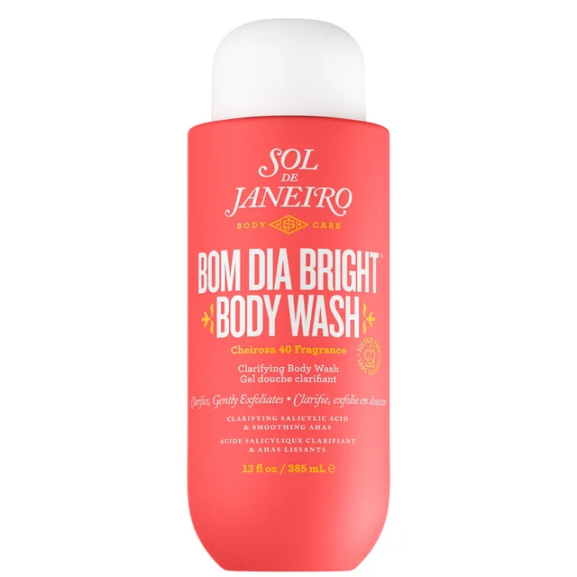 Sol de Janeiro Bom Dia Bright Clarifying AHA BHA detergente corpo 90 ml