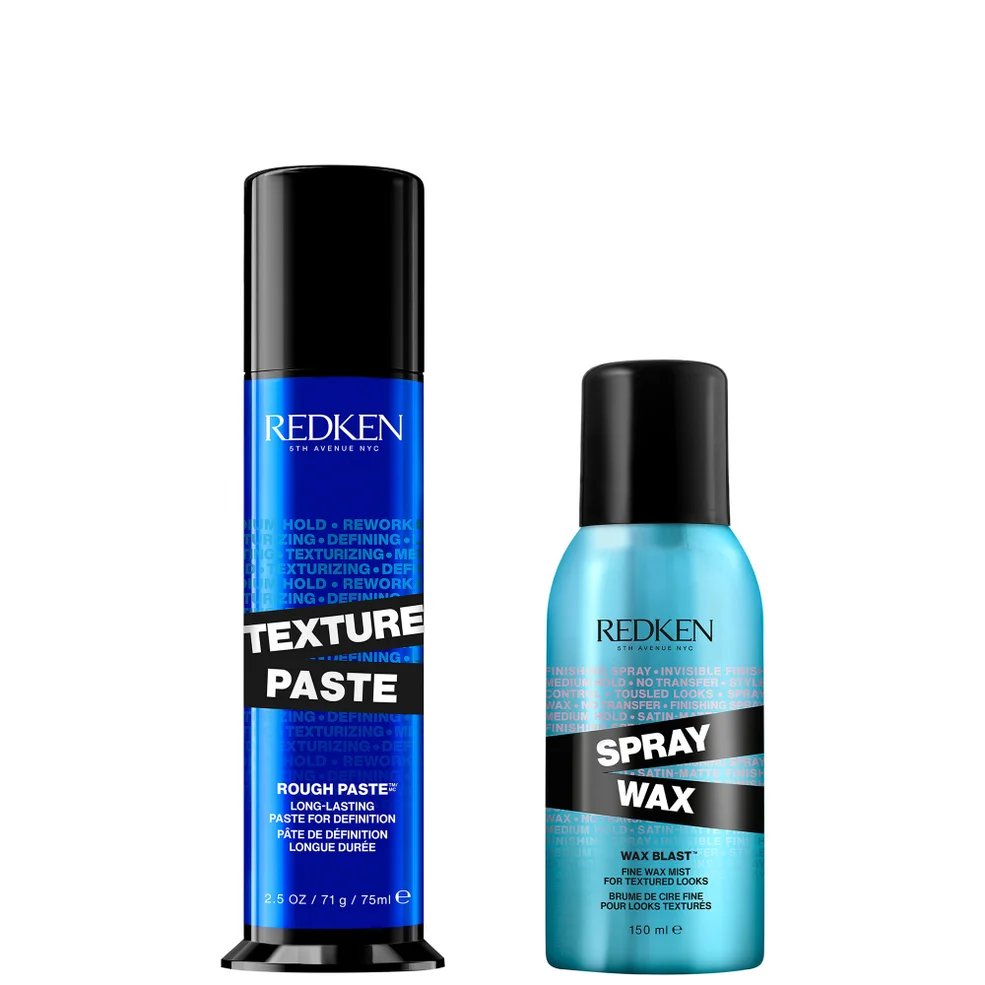 Redken Styling Texture Paste and Spray Wax Bundle Immagine 1