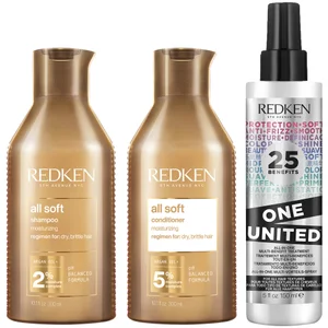 Redken All Soft and One United Bundle - undefined undefined