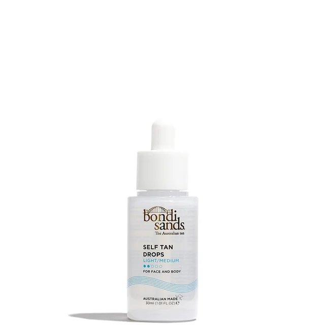 Bondi Sands Gocce Autoabbronzanti per Viso e Corpo - Chiare / Medie 30 ml