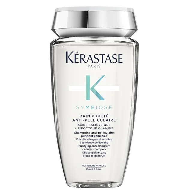 Kérastase Symbiose Shampoo Purificante per Cuoio Capelluto Grasso e Soggetto a Forfora 250 ml