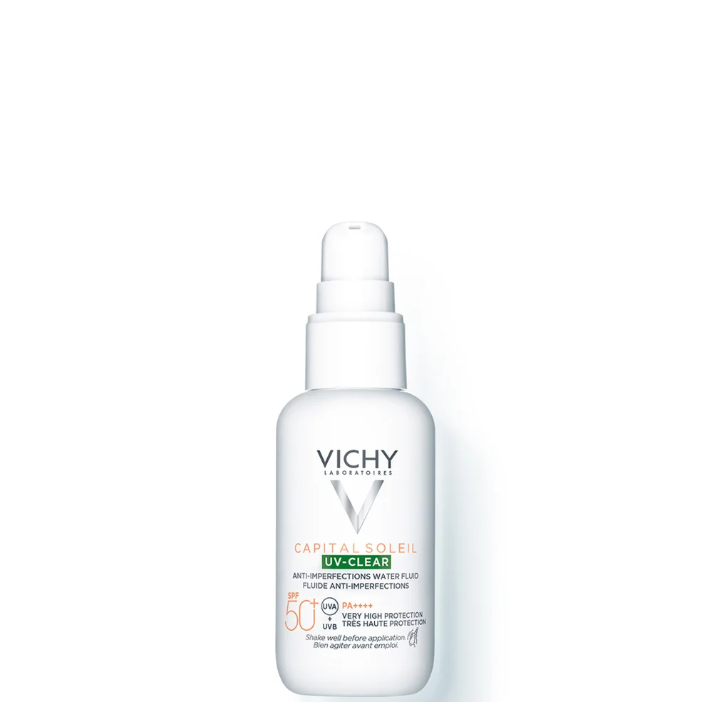 Vichy Capital Soleil UV-Clear Daily Sun Protection SPF50+ with Salicylic Acid for Blemish-Prone Skin 40ml Immagine 1