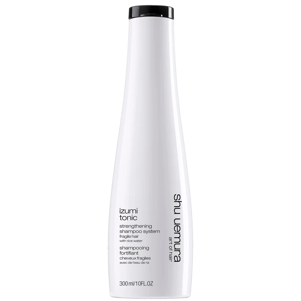 Shu Uemura Izumi Tonic Strengthening Shampoo with Rice Water for Fragile Hair 300ml Immagine 1