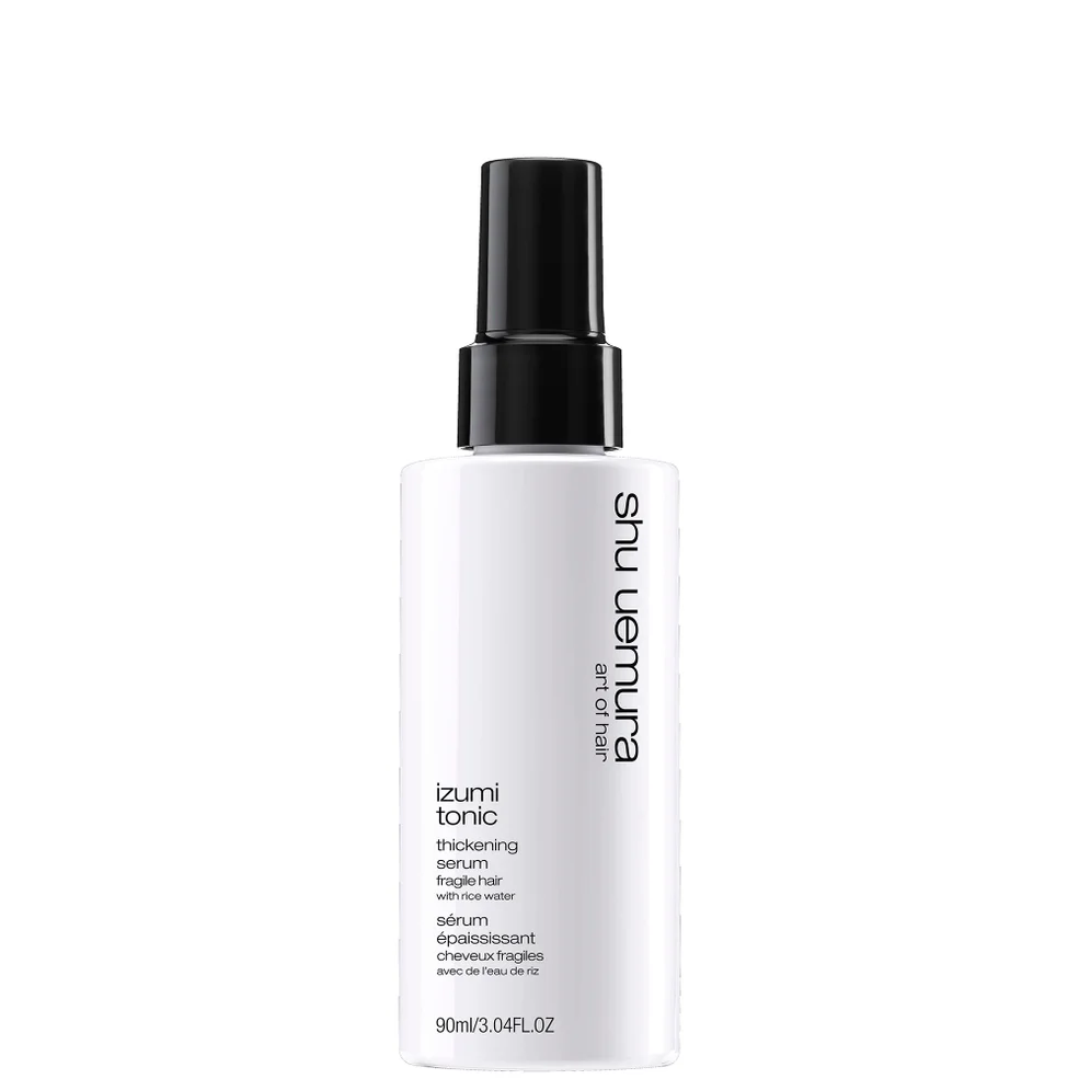 Shu Uemura Izumi Tonic Length Thickening Hair Serum with Rice Water for Fragile Hair 90ml Immagine 1