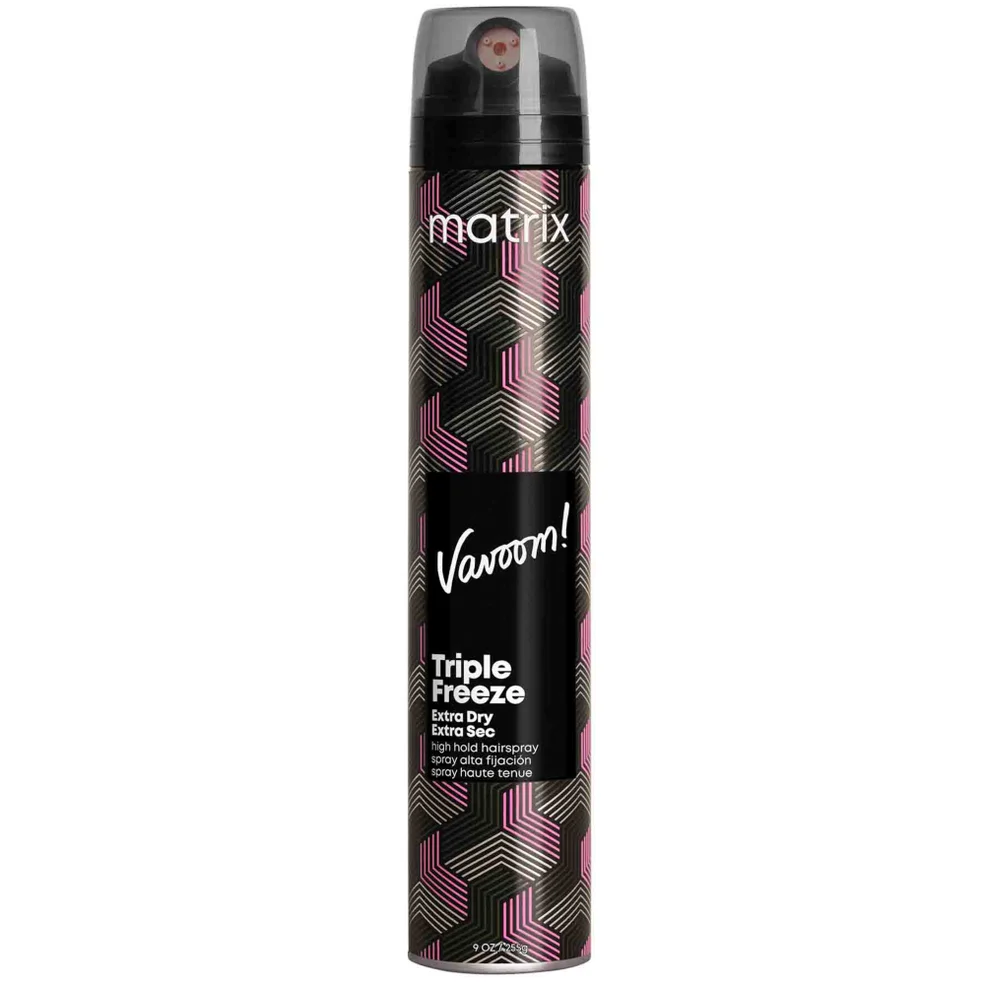 Matrix Vavoom Triple Freeze super secca lacca tenuta ultra forte per fissaggio sollevato a lunga tenuta 300 ml Immagine 1
