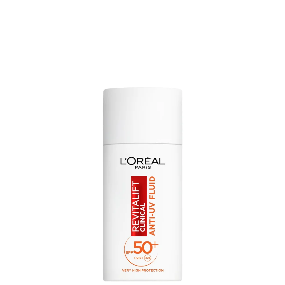 L'Oréal Paris Revitalift Clinical Fluido Idratante Anti-UV con Vitamina C SPF 50+ 50 ml Immagine 1