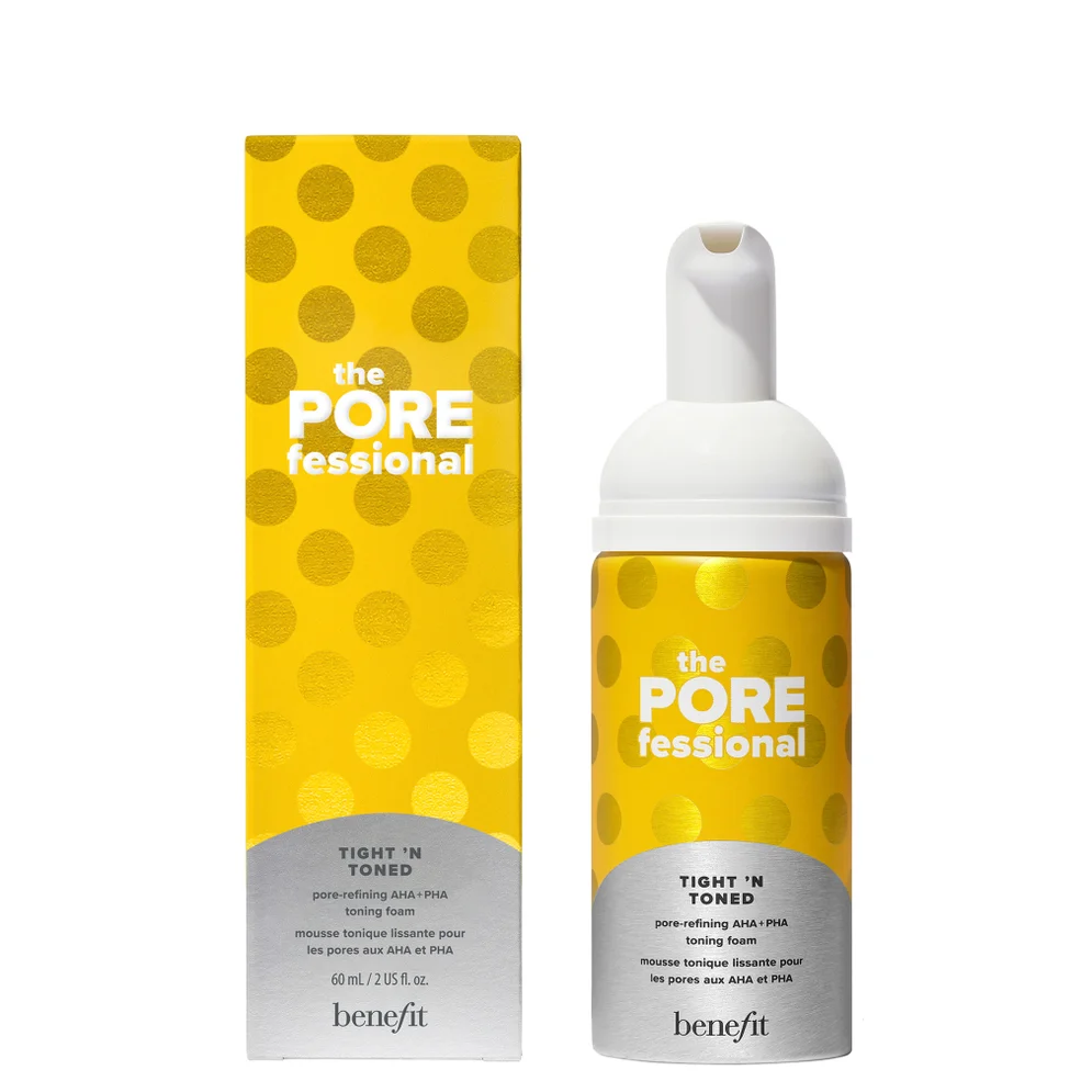 benefit The POREfessional Mini Tight 'N Toned AHA and PHA Toning Foam 60ml Immagine 1