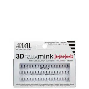 Ardell Faux Mink 3D Individuals Ciglia Finte Singole - Medie - Option Medium