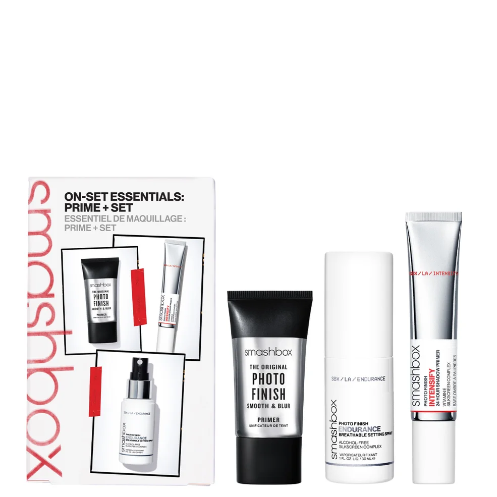 Smashbox on Set Essentials Primer and Setting Spray Trio Immagine 1
