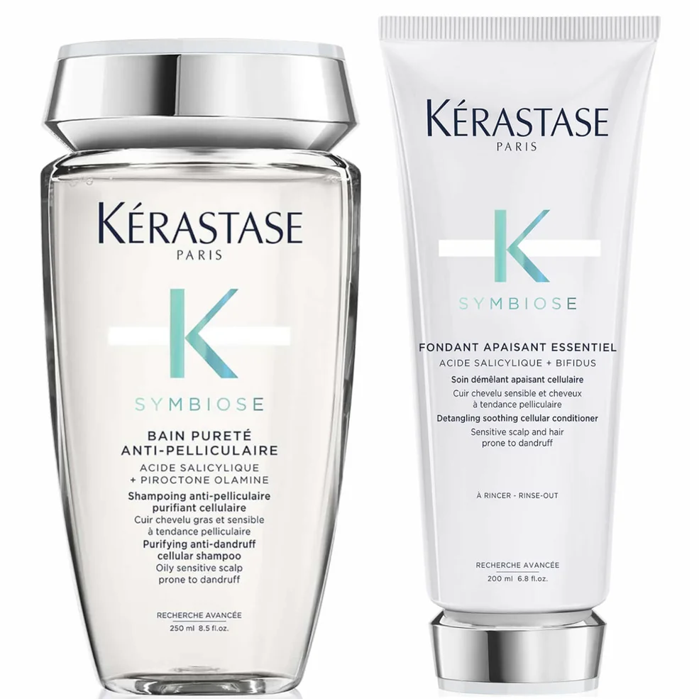 Kérastase Symbiose Anti-Dandruff Cleanse and Condition Duo for Oily Scalps Immagine 1