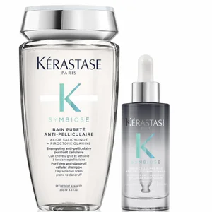 Kérastase Symbiose Anti-Dandruff Cleanse and Treat Duo for Oily Scalps - undefined undefined