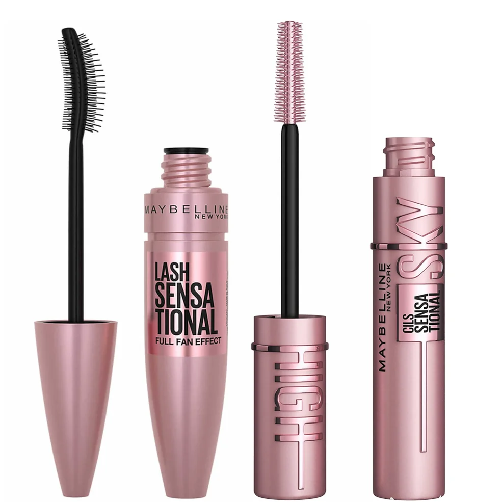 Maybelline Lash Sensational Mascara and Sky High Mascara Bundle Immagine 1