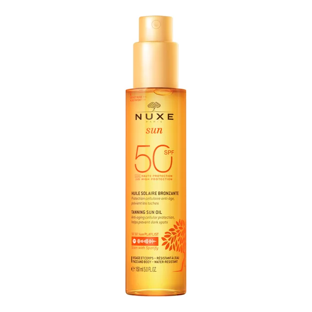 NUXE Face and Body olio abbronzante viso e corpo con SPF 50 150 ml