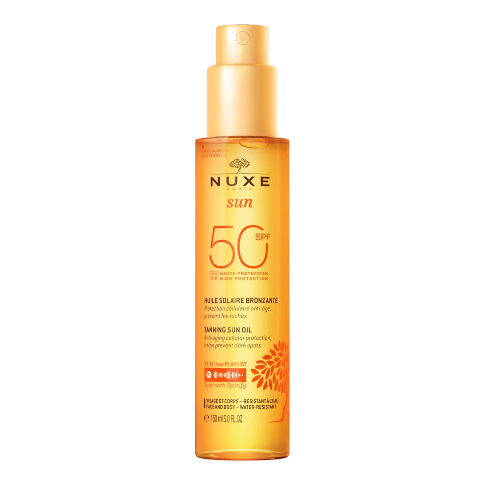 NUXE Face and Body olio abbronzante viso e corpo con SPF 50 150 ml Immagine 1